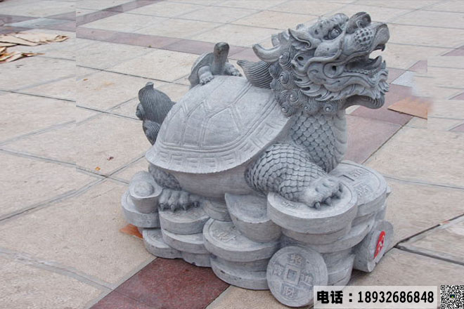 石雕龙龟动物雕塑加工定制.jpg